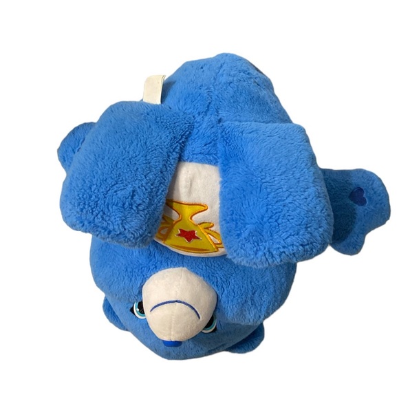 Care Bears Plush Champ Bear Large Stuffed Animal Blue Toy 20 inch Just Play - Picture 3 of 12